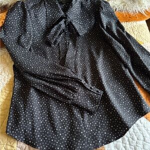 Marc Jacobs The Blouse Tie-neck Buttondown Size 12 Excellent Condition